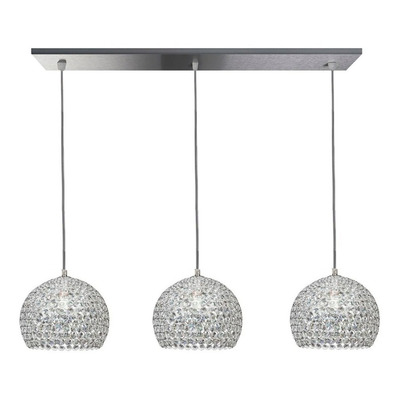 Colgante 3 Luces Copen Gala S Esfera Cristal Cairel Apto Led