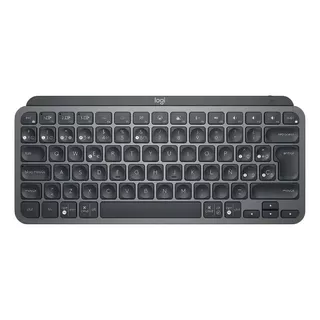 Teclado Bluetooth Logitech Master Series Mx Keys Mini Qwerty Español Color Grafito Con Luz Blanca