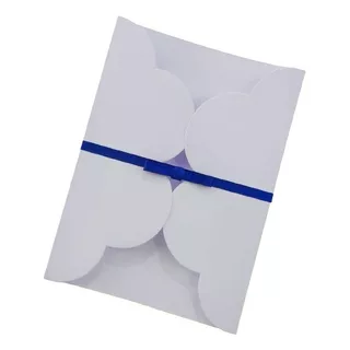 40 Envelope 10x15cm Kraft Ou Branco Convite De Casamento 