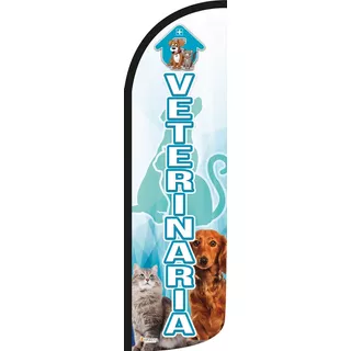 Funda Para Bandera Veterinaria Mascotas