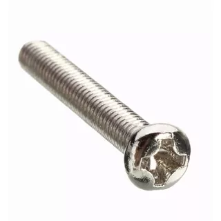 10 Parafuso Philips M3 X 50 Inox Cabeça Panela 3mm X 50mm