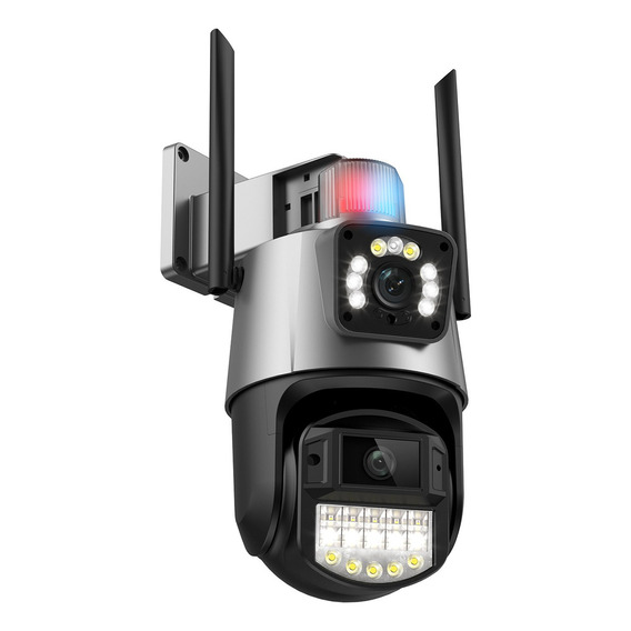 Cámara de seguridad  ANBERX P15Q Wireless con resolución de 8MP visión nocturna incluida negra