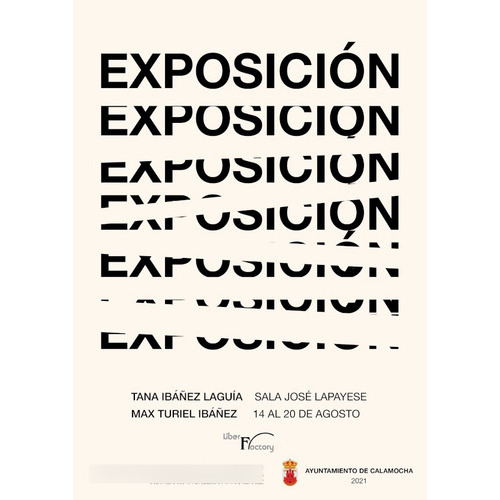 Exposición De Pintura En La Sala José Lapayese De Calamocha, De Max Turiel Y Tana Ibáñez Laguía. Editorial Liber Factory, Tapa Blanda En Español, 2021