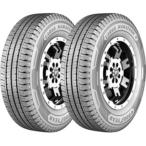 Kit de 2 llantas Goodyear Cargo Marathon 2  195/70R15C  104/102R