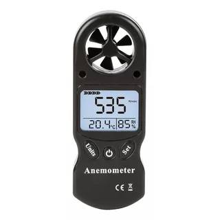 Anemómetro Digital Temperatura Humedad Pulverización Agricola