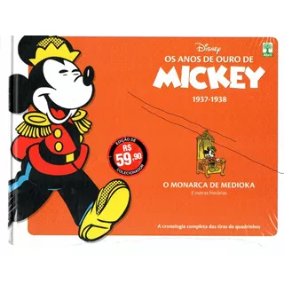 Mickey Anos De Ouro-monarca De Medioka-ed Luxocapa Dura Novo