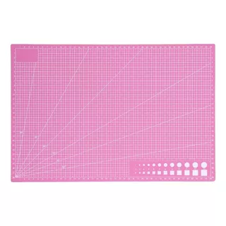 Base Tablero Tabla De Corte A2 Medidas 60x45 Cm Rd Color Rosa