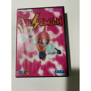 Pulseman - Mega Drive Japonês - Completo E Original