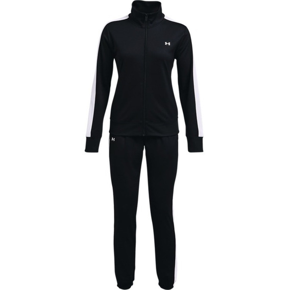 Conjunto De Entrenamiento Under Armor Tricot Negro De Mujer