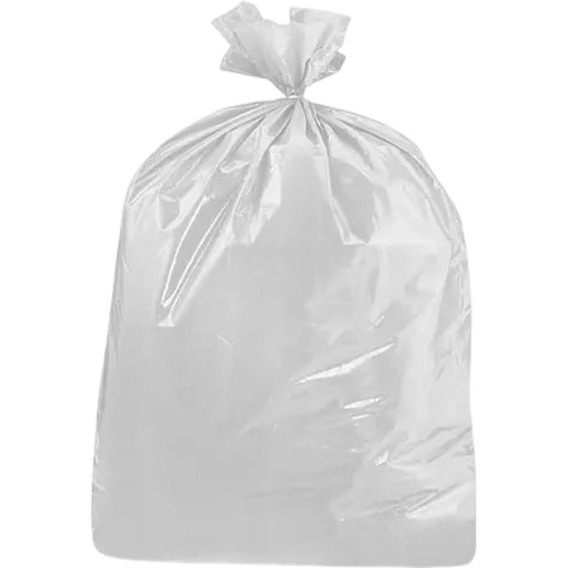 Bolsa Plástico Transparente Natural  Basura 100% Reciclable
