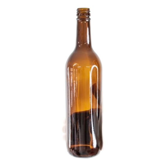 12und Caja Frasco Envase Botella De Vidrio 750ml Ámbar Vinos