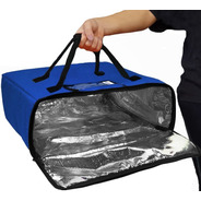 Bolsa Térmica Quadrada Bag Delivery Pizza Embalagem Até 52cm
