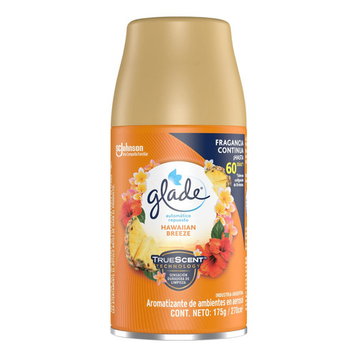 Aromatizante Glade Hawaiian Breeze Automatico 