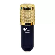 Micrófono Venetian Bm-800 Condensador  Cardioide Negro/dorado