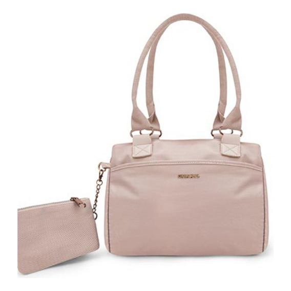 Bolsa Satchel Sport Palo De Rosa Holly Land Con Monedero