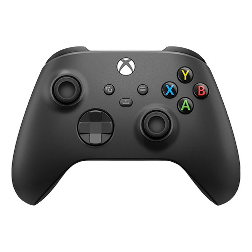 Mando inalámbrico Xbox, color negro, negro carbón