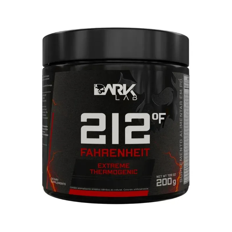 Termogênico 212 Fahrenheit Limão 200g Dark Lab