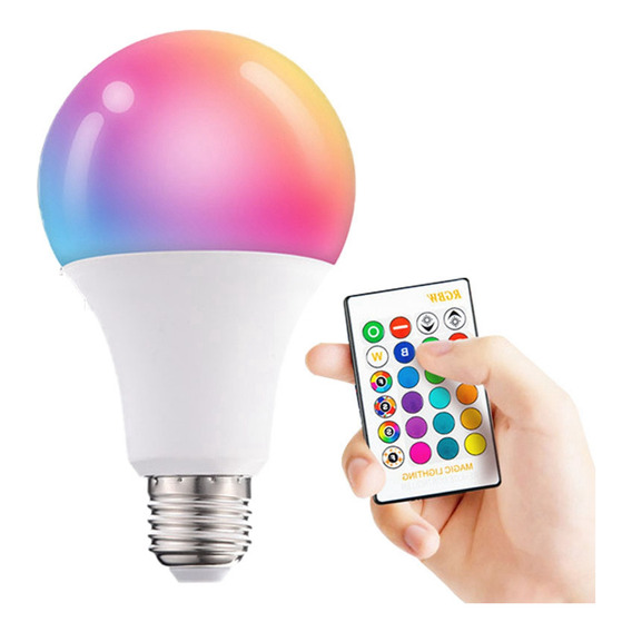 Ampolletas Inteligente Led Multicolor Smart Bulb Celular X3
