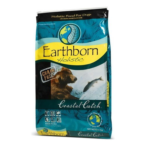 Earthborn Coastal Catch Grain-free 12kg Alimento Perro