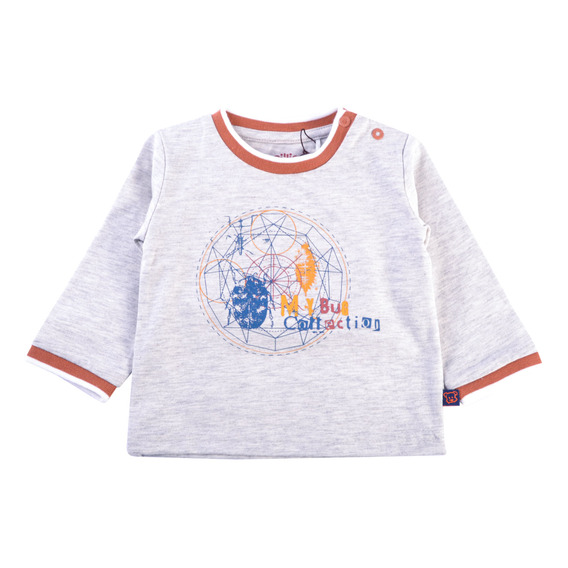 Polo M/l  Bebe Niño Melange