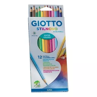 Lapices De Colores Giotto Stilnovo Acuarelables X12 Uni