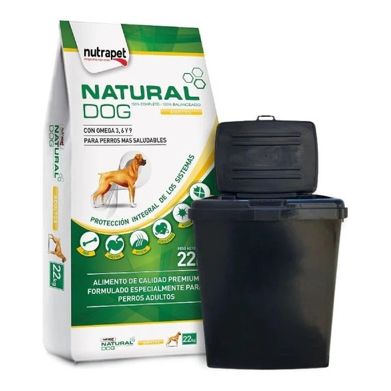 Natural Dog Adulto Premium 22 Kg Con Regalos