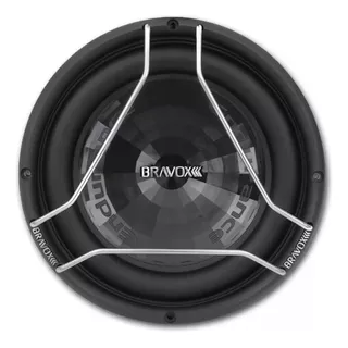 Subwoofer Bravox Endurance E2k12 12, 800 W Rms, 2+2 Ohmios, Color Negro