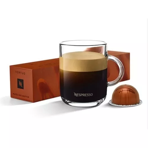 30 Cápsulas Nespresso Vertuo Vanilla/hazelino Muffin/caramel