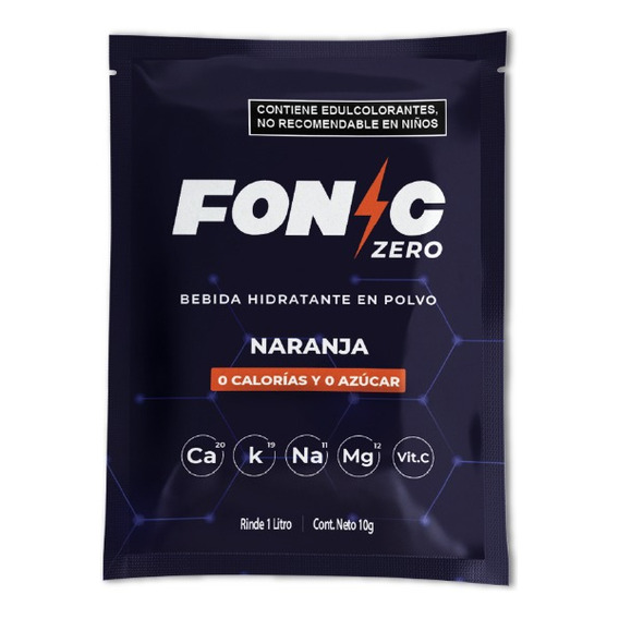 Fonic Hidratante Caja 10 Sobres 10g Sin Azúcar Para 1l #