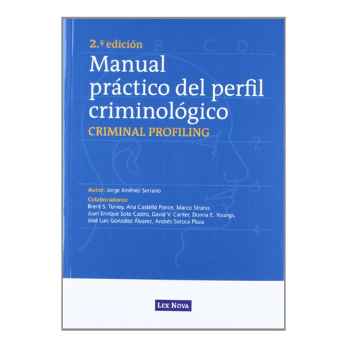 Libro. Manual Practico Del Perfil Criminologico