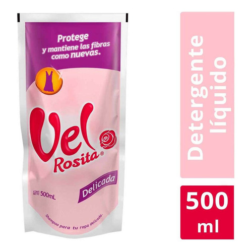 Vel Rosita detergente líquido repuesto delicada 500ml