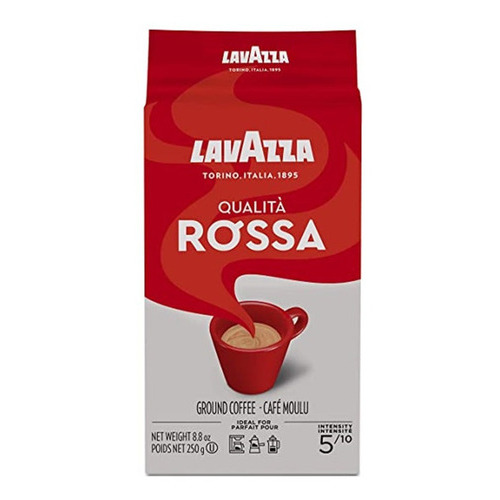 Lavazza Qualita Rossa 250g Arábica Brasileña Y Robusta