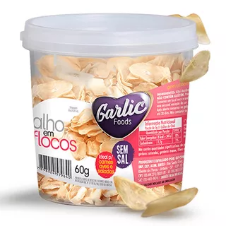 Alho Em Flocos Garlic Foods 60g