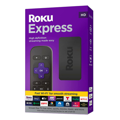 Roku Express 3960 estándar Full HD negro con 512MB de memoria RAM