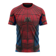 Homem Aranha - Camiseta Adulto - Tecido Dryfit