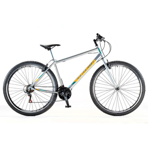 Bicicleta Mtb Urbana Futura Techno 29er Híbrida Acero Color Gris