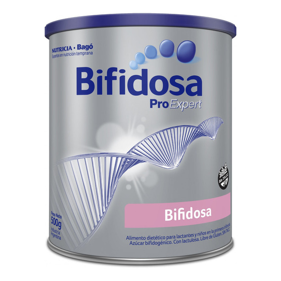 Leche de fórmula en polvo Nutricia Bagó Nutrilon Bifidosa en lata de 1 de 500g - 0 meses a 2 años