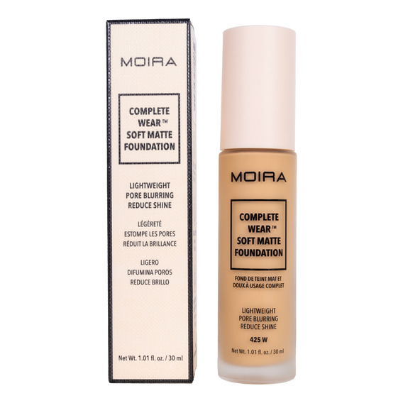 Base De Maquillaje Moira Cosmetics Soft Matte Foundation