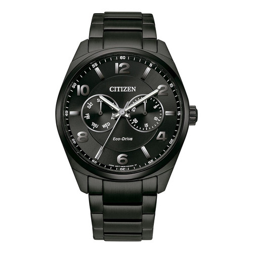 Reloj Citizen Hombre Garrison Titanium Color de la correa Negro Color del bisel Negro