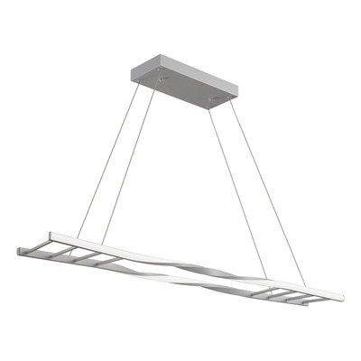 Colgante Led 40w Blanco Moderno Dimerizable H39 Control Tz Blanco Interior