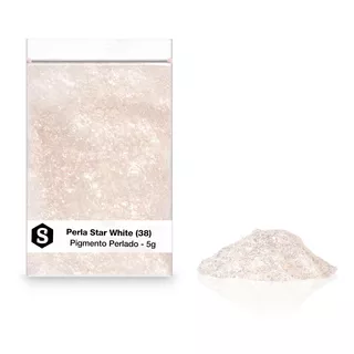  Pigmento Star White Escamas Blanco Para Resinas Epoxi, Laca