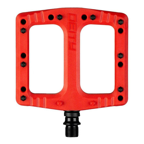 Pedales Ciclismo Deity Deftrap Rojo