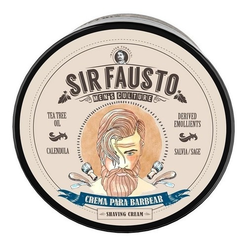 Bálsamo para barba Sir Fausto Crema afeitar de 200mL 200g