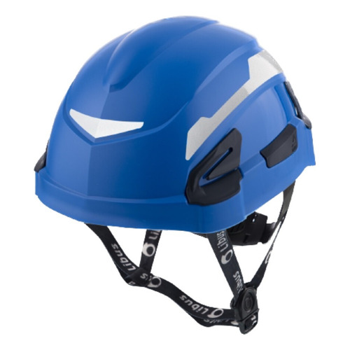 Casco De Seguridad Libus Apto Altura Andes Completo Azul