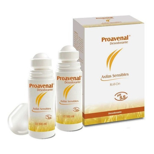 Desodorante roll on Proavenal Desodorante suave 100 ml pack de 2 u