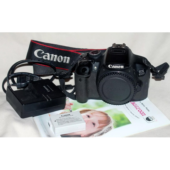 Canon Eos T4i 650d Body Muy Buena Opcional + Lente