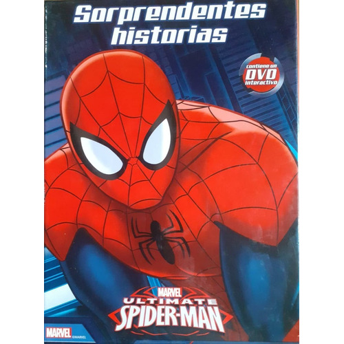 Libro Cuentos Sorprendentes Spiderman Hombre Araña 8vol + Cd