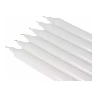 Velas Largas Color Blanco X 100 Unidades - Insumos Oeste