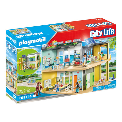 Figura Armable Playmobil City Life Colegio 282 Piezas 3