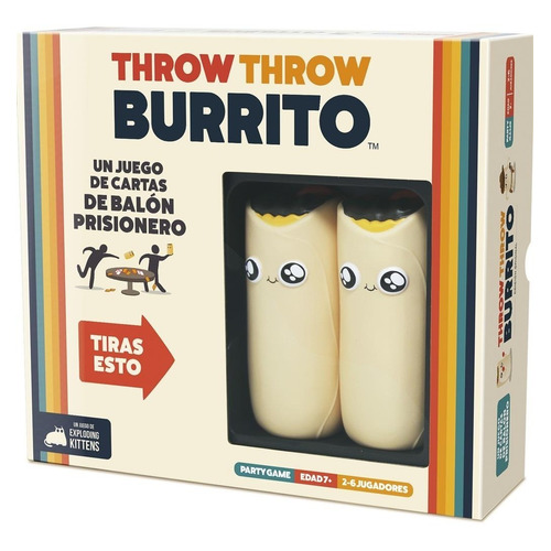 Throw Throw Burrito. Juego Mesa En Español. Marca: Asmodee